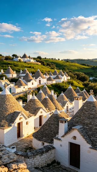 อัลเบโรเบลโล ประเทศอิตาลี | ความฝันดุจเทพนิยายของการตกลงไปในบ้านหลังเห็ด