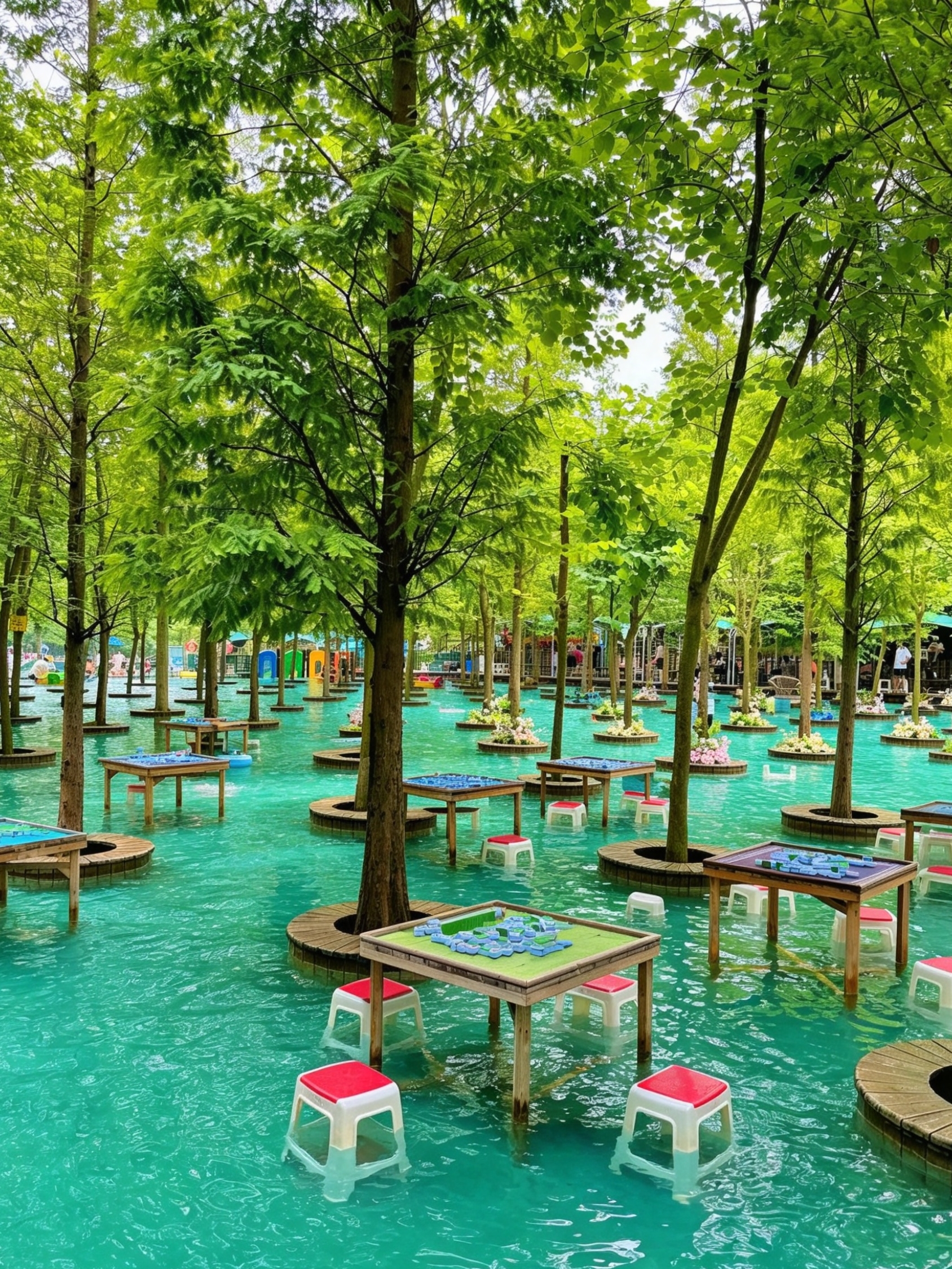Favoring the unique beauty of midsummer
The sound of cicadas ringing in the ears, a full view of fresh greenery
The gentle afternoon breeze brushes the face
The most pleasant thing is immersive water play to cool off💦

The park offers more activities than expected
Slide down the rainbow slide with joy🌈
Have fun freely in the huge water park
You can even experience the special water Mahjong🀄️
Perfectly capturing the leisurely summer vibe

🌳 Longxi Valley Wild Water Play Area
The park covers a wide area with exceptionally beautiful natural scenery
You can feed and interact with cute animals up close
Soft and adorable alpacas, gentle deer and lambs stroll freely on the lawn
Full of childlike fun and healing vibes🦙

The lively forest pool party atmosphere is at its peak
Handsome mermaids parade on stage🧜
Fun water fights and dynamic water dance performances take turns
Joyful water splashing interactions, everyone immerses themselves in the celebration

☀️ Sunbird Theater
Don’t miss the live performances when visiting with kids
The scenes are grand and impressive, with excellent viewing experience
Various intangible cultural heritage programs are presented one after another, with continuous applause

Next to the theater is the popular Inflatable Zoo
Various cartoonish cute shapes are great for photos
The large lawn is lush and green, perfect for snapping beautiful pictures anytime📸

📍 Address: Nongbo Road, Huanglongxi Town, Shuangliu District
🏡 Attraction: Huanglongxi Happy Countryside

💡 Travel Tips
Bring your own swimsuit, towel, and other supplies in advance
Summer UV rays are strong, remember to do sun protection and mosquito prevention