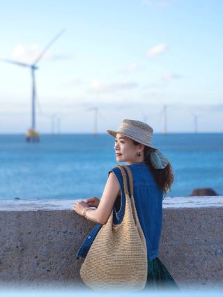 平潭島追風之旅|與落日風車海