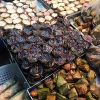 Special decorations and food for CNY in Bangkok