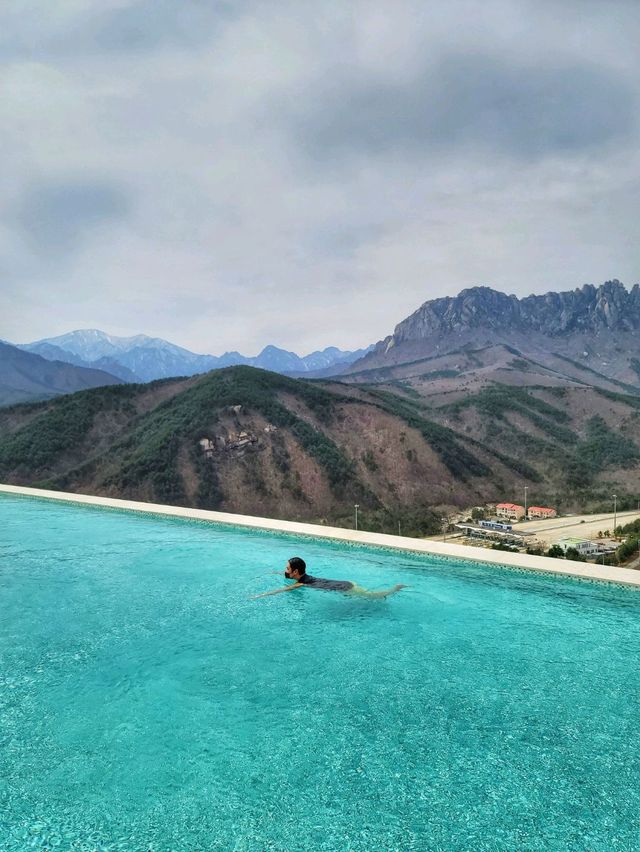 국내최고뷰 온수풀!소노펠리체델피노 인피니티풀🌊