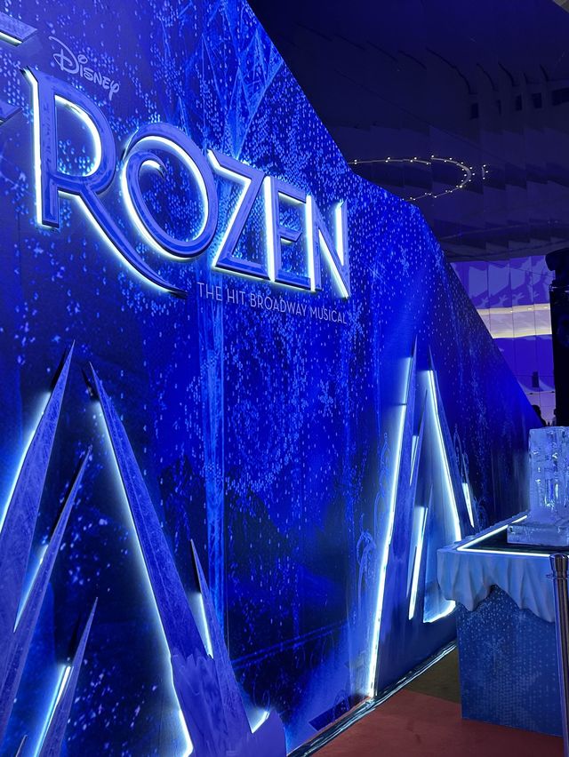 The amazing Frozen musical at MBS