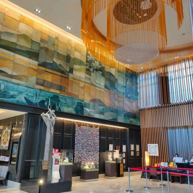 輪船造型飯店-漁人碼頭福容大飯店（接待大廳）