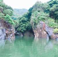 曾文水庫搭遊艇