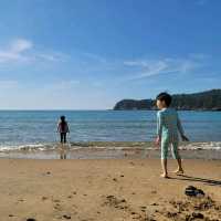 고즈넉한 여유로움을 즐길 수 있는 태안 구름포 해수욕장🏖