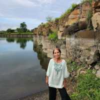 เสาหินบะซอลต์ ภูเขาไฟ Unseen บุรีรัมย์