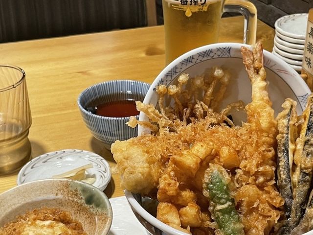 🇯🇵 일본 교토 니시키시장 맛집 <텐동 마키노> 한시간 웨이팅 후기
