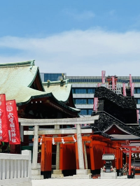 【東京都/穴守稲荷神社】空を見守る稲荷神社