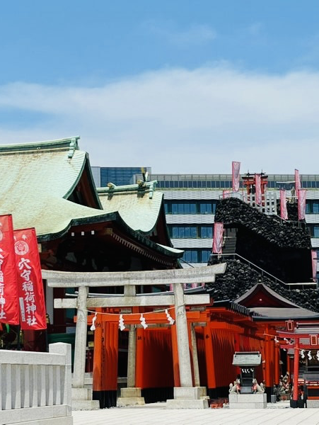 【東京都/穴守稲荷神社】空を見守る稲荷神社