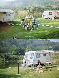 นอนรถบ้าน..ตั้งแคมป์กลางหุบเขาที่ สวนละไม จ.ระยอง