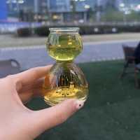 韓国/ソウル【鉢山】金浦空港から3駅！テラスでビールとピザを楽しもう🍕