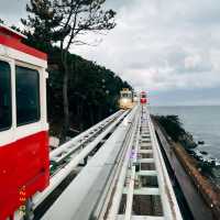 人氣打卡🚋釜山天空膠囊列車