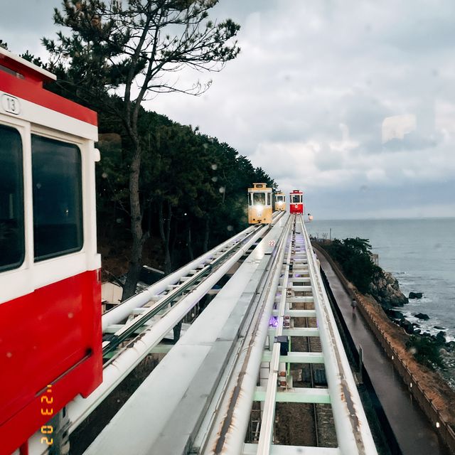 人氣打卡🚋釜山天空膠囊列車