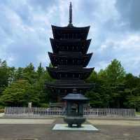 仙台「定義如来西方寺 五重塔」平和を祈念するシンボルの塔