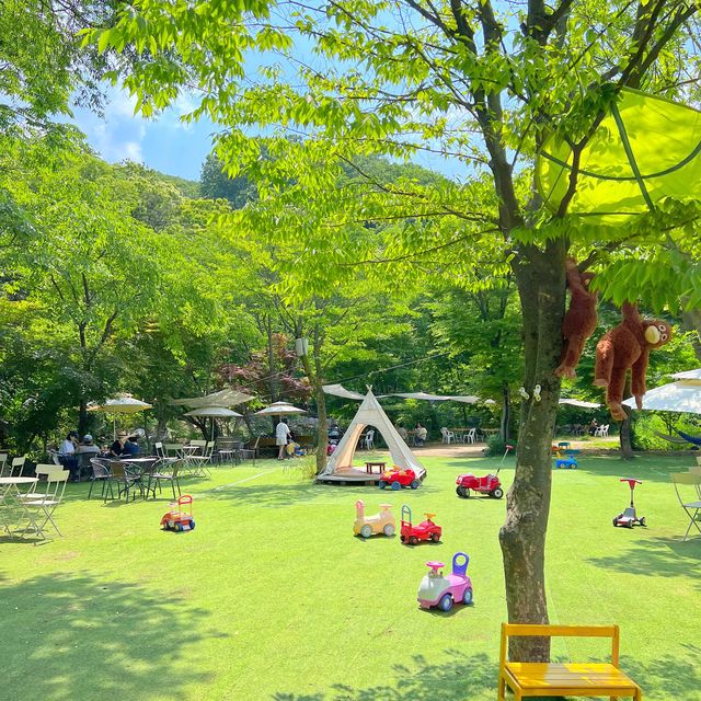 아이와 함께 가기 좋은 남한산성 카페 몽쥬이에