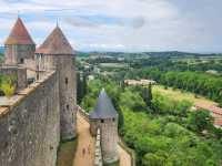 The Medival City Of Carcassonne 