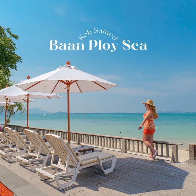 🧡💙 ที่พักสุดจี๊ด Baan Ploy Sea เกาะเสม็ด 
