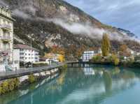 Amazing autumn in Lauterbrunnen, Switzerland