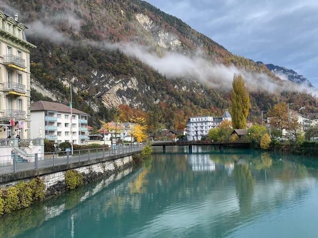 Amazing autumn in Lauterbrunnen, Switzerland