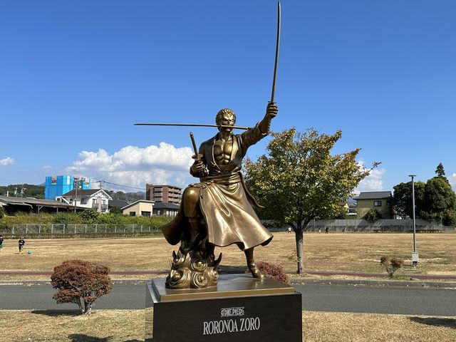 熊本・大津。『ゾロ像』に『からいもくん像』が楽しめる『大津中央公園』