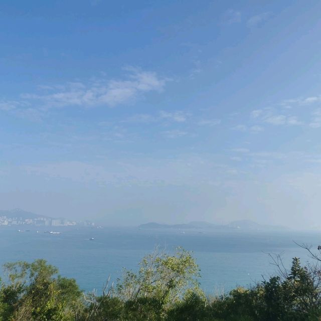 坪洲:手指☞山