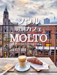 【韓国カフェ】ソウルの人気観光地・明洞‼️異国情緒たっぷりなおしゃれカフェ☕️