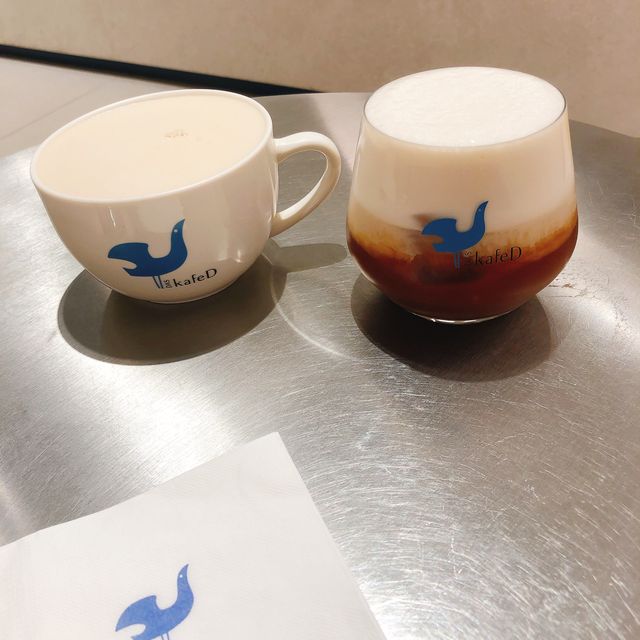 🦋☕️ 網美打卡咖啡店📍kafeD Shin Kong Mitsukoshi Taipei Xinyi A8 Shop kafeD 台北信義A8店