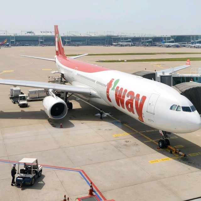 韓国LCCの大手 Tway航空で日韓線搭乗