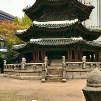 Exploring downtown Seoul