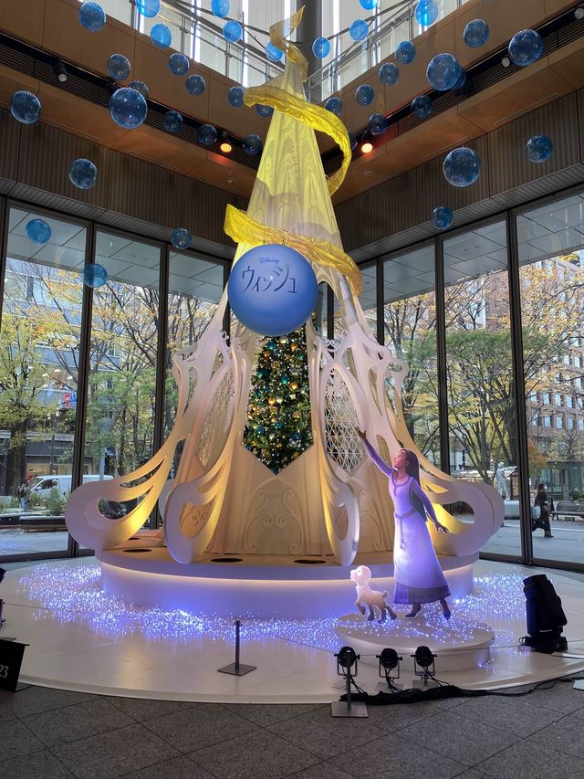 2023年思い出にのこるディズニークリスマスイルミネーション「ウィッシュ」