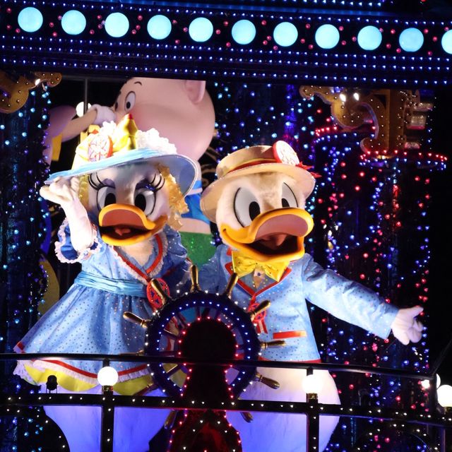 あの有名な夜の光のパレード