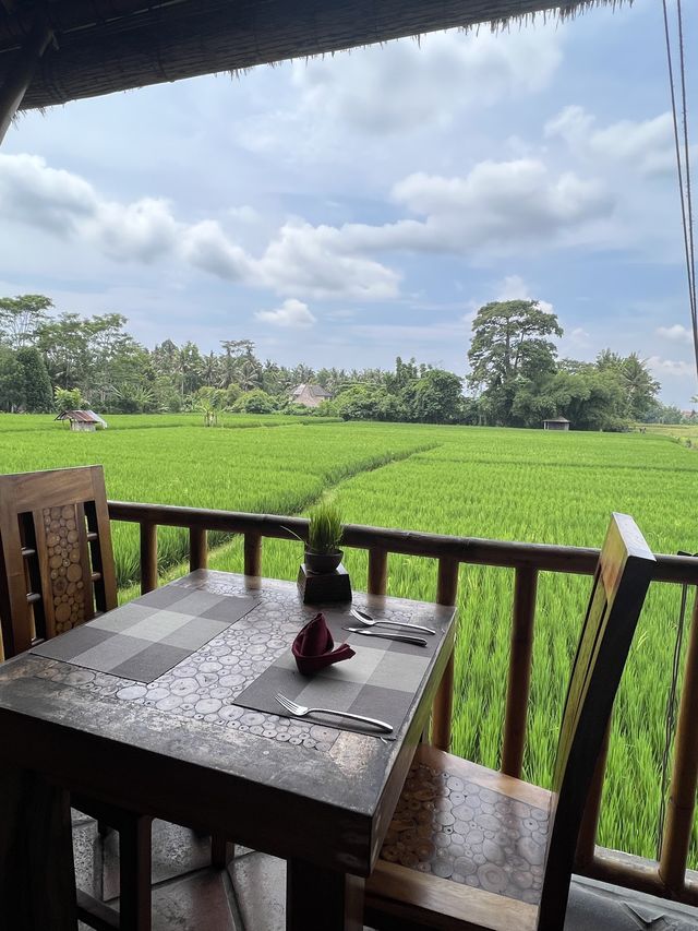 峇里田園餐廳🍴Ubud人氣水上用餐🙉Bebek Tebasari Resto☺️