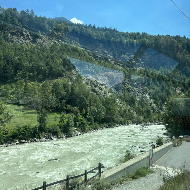 Glacier express in Swiss🇨🇭