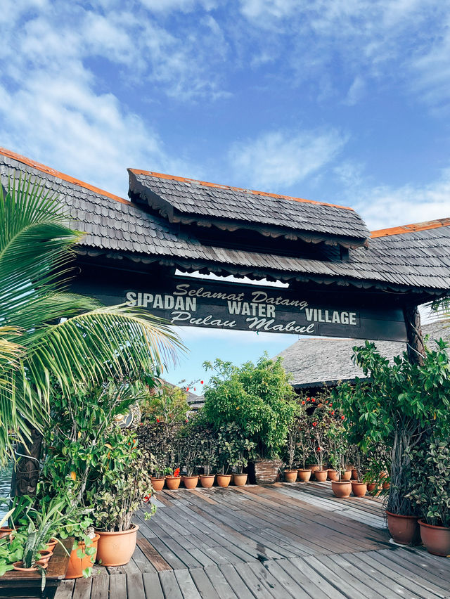 🏠馬來西亞仙本那住宿👣 Sipadan Water Village 太美麗的水上小屋