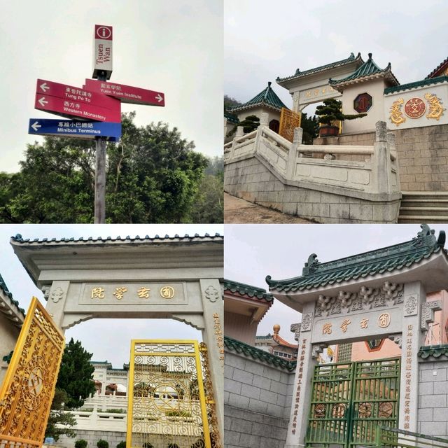 Embracing the spiritual energy of this temple😇