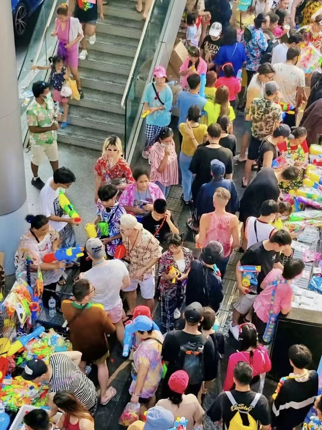 Celebrating Songkran in Bangkok is 