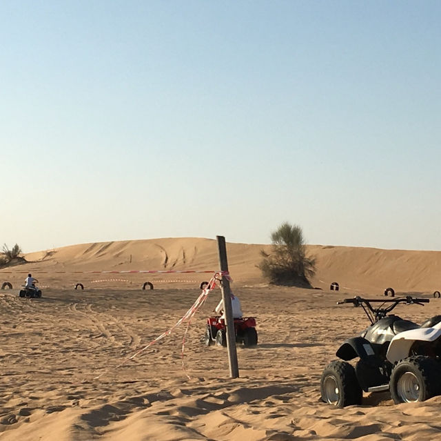 杜拜沙漠衝沙 感受沙漠國家熱情