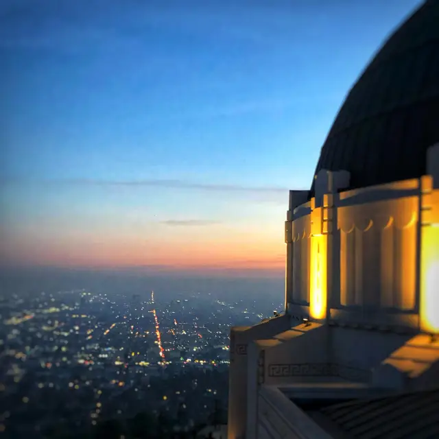 夜景が綺麗なグリフィス天文台