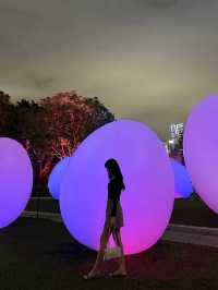 香港發光蛋打卡展覽-teamLab：光漣
