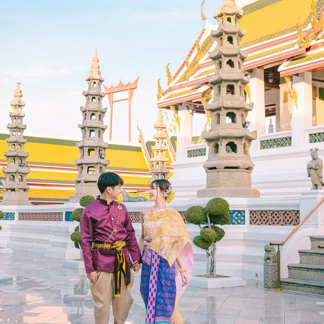 เที่ยววัดรับปีใหม่ไทย ที่วัดสุทัศน์ เสาชิงช้า ⛩️