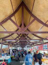 เดินเที่ยวหาของกินที่ตลาดน้ำบางน้ำผึ้ง