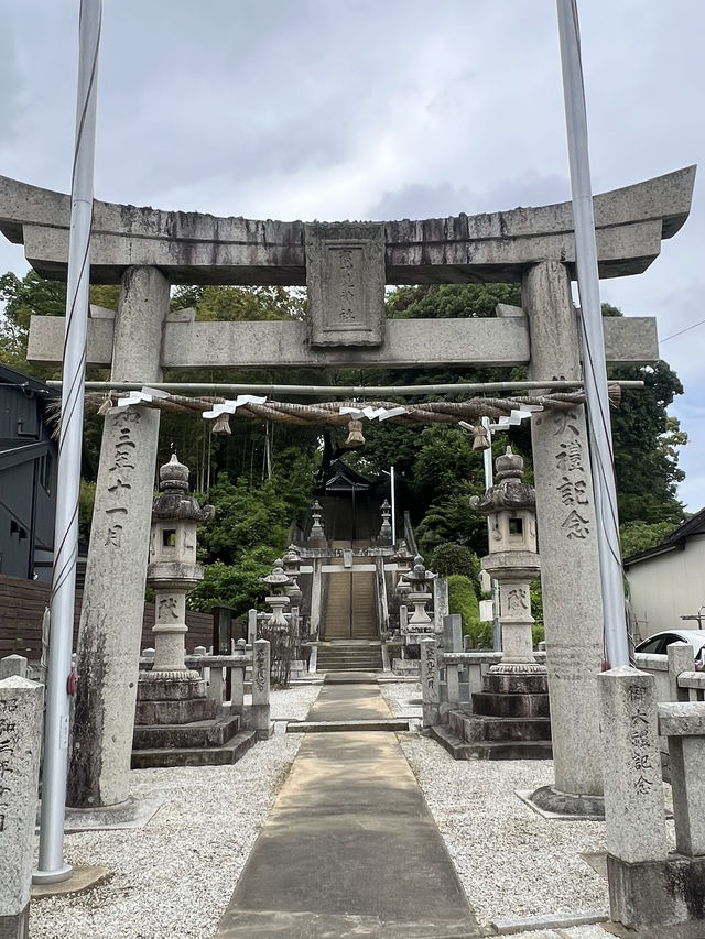 【北九州神社】閑静な住宅街にある、一帯の氏神として祀られている神社
