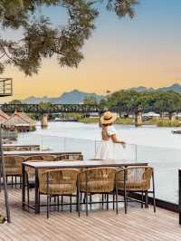 Keeree Tara Riverside ร้านอาหารวิวสวย ริมแม่น้ำแคว