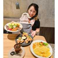 東涌韓國菜|炸雞配蛋包飯 |打卡甜品
