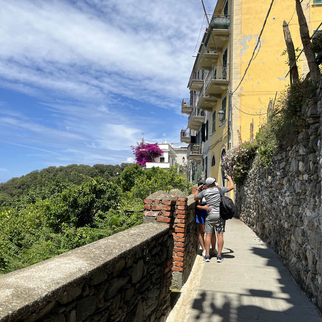 The stunning view of Ligurian sea 