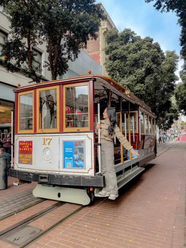 舊金山必看的就是電車！