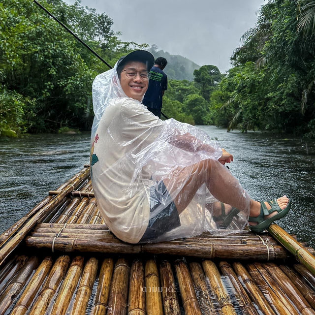 เที่ยวหน้าฝน ที่พังงา 🌧️ ล่องแพไม้ไผ่วังเคียงคู่ 