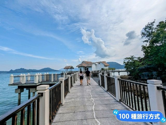 馬來西亞蘭卡威-瑞吉酒店碧藍迷人的私人海灘：Pantai Beringin
