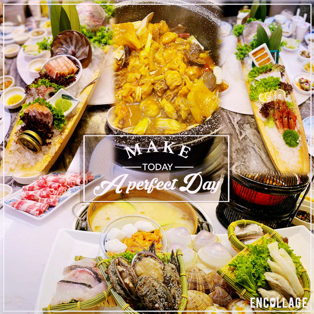 家嫂～港式私房菜～新鮮食材，－次過食勻刺身/雞煲/邊爐