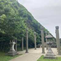 「金瓜石黃金博物館附近，再向上爬欣賞無敵海景」